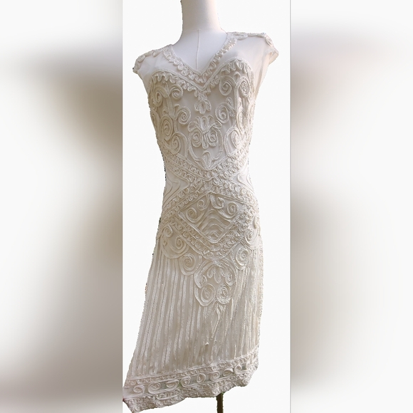 CACHE IVORY BODY NYLON EMBROIDED - Picture 6 of 8